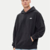 Nike Суитшърт Terry HJ1816 Черен Oversize цвят на ниска цена