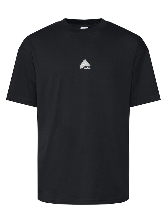 Nike Тишърт DQ1815-011 Черен Loose Fit цвят на ниска цена