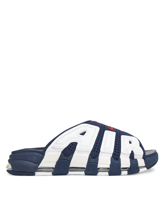 Nike Чехли Air More Uptempo Slide FQ8699 400 Тъмносин цвят на ниска цена