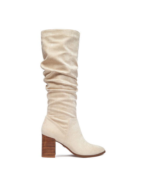 Nine West Ботуши CEO-BASZIRA-01 Екрю цвят на ниска цена