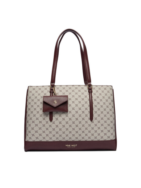 Nine West Дамска чанта C-TANANA-KY253 Бордо цвят на ниска цена