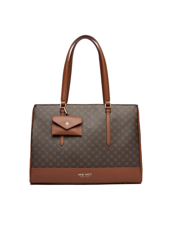 Nine West Дамска чанта C-TANANA-KY253 Кафяв цвят на ниска цена