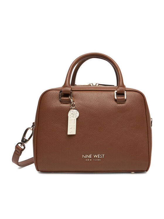 Nine West Дамска чанта CEO-Brooklyn-Bliss-LX10159 Кафяв цвят на ниска цена