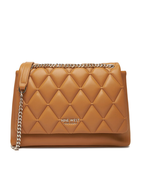 Nine West Дамска чанта CEO-CHARLOTTE-S22560-5 Кафяв цвят на ниска цена