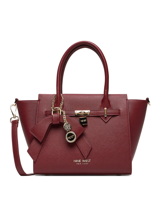 Nine West Дамска чанта CEO-Chelsea-Charm-II-LX10185 Бордо цвят на ниска цена