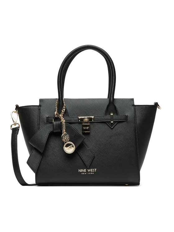 Nine West Дамска чанта CEO-Chelsea-Charm-II-LX10185 Черен цвят на ниска цена