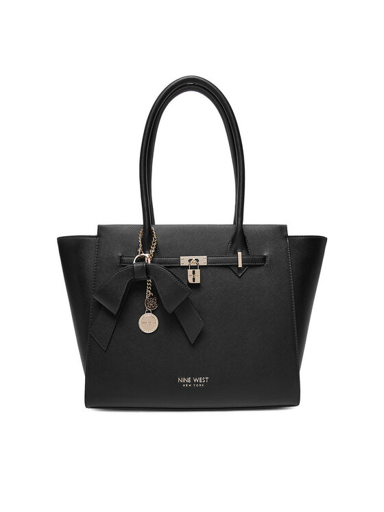 Nine West Дамска чанта CEO-Chelsea-Charm-III-LX10186 Черен цвят на ниска цена