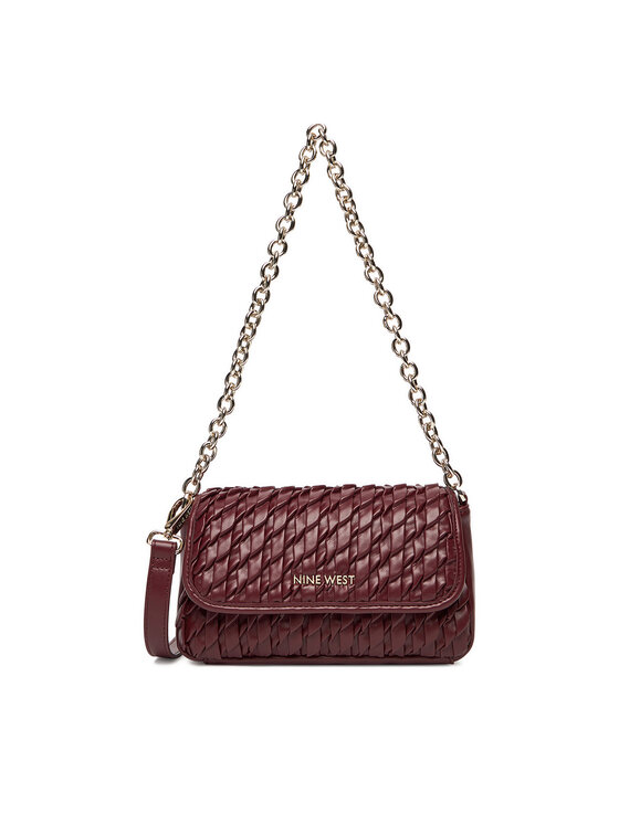 Nine West Дамска чанта CEO-DAKOTA-I-LDA8006 Бордо цвят на ниска цена