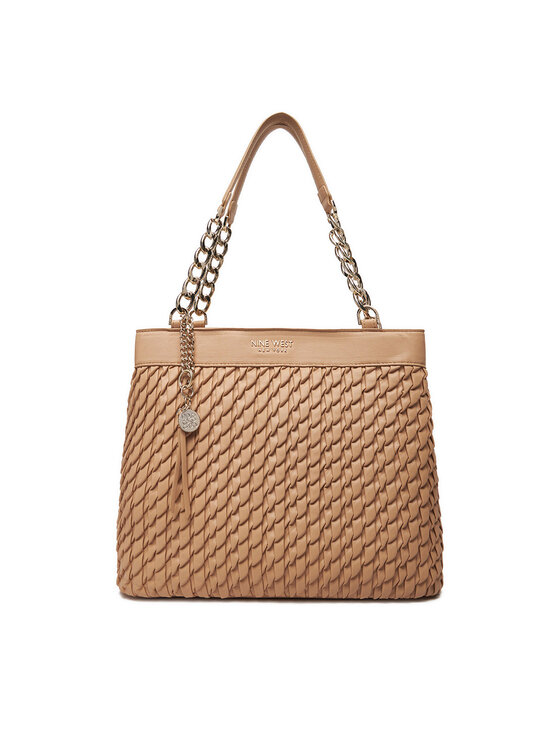 Nine West Дамска чанта CEO-DAKOTA-II-LDA8007 Бежов цвят на ниска цена