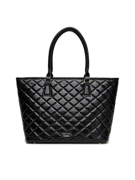 Nine West Дамска чанта CEO-LINDA-LA374-4064 Черен цвят на ниска цена