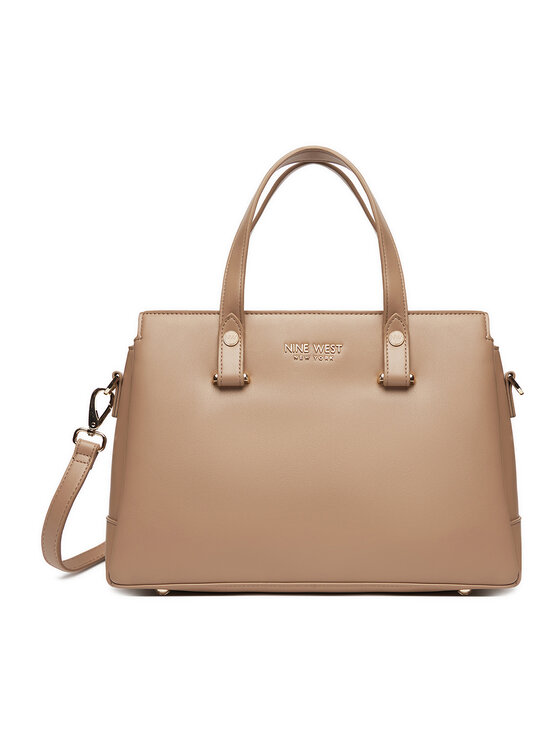 Nine West Дамска чанта CEO-MAINE-LDA8203 Бежов цвят на ниска цена