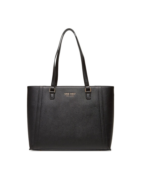 Nine West Дамска чанта CEO-Midtown Maven-LX9844 Черен цвят на ниска цена