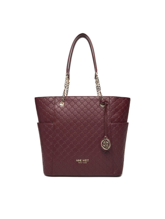 Nine West Дамска чанта CEO-NEBRASKA-LDA8208A Бордо цвят на ниска цена