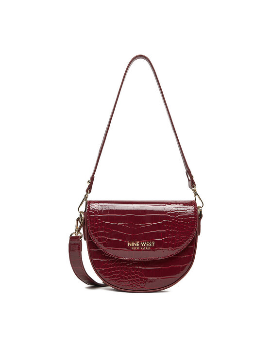 Nine West Дамска чанта CEO-ZOE-S23806 Бордо цвят на ниска цена