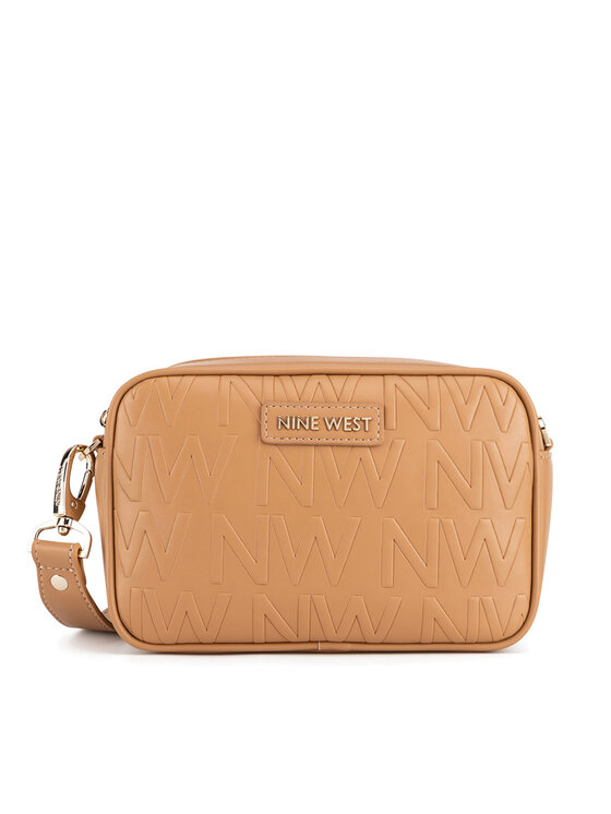 Nine West Дамска чанта LX10049 Кафяв цвят на ниска цена