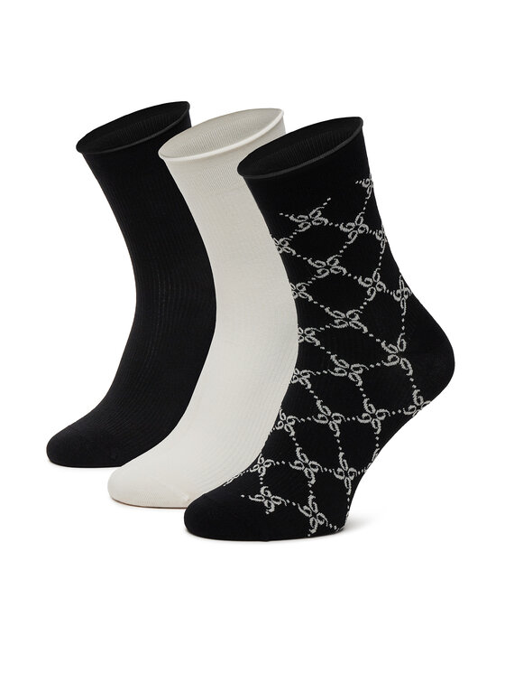 Nine West Дълги чорапи BR_NW_01_Z_SS25 (3 PACK) Цветен цвят на ниска цена