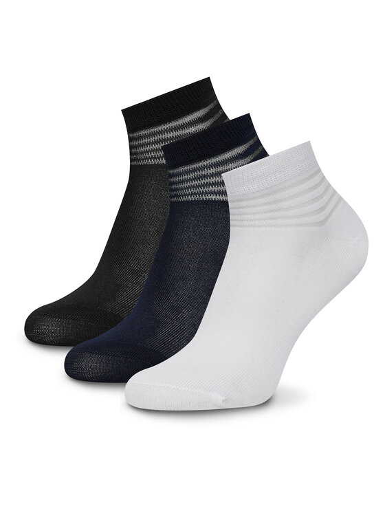 Nine West Дълги чорапи KR_NW_URBAN_Z_SS25 (3 PACK) Цветен цвят на ниска цена