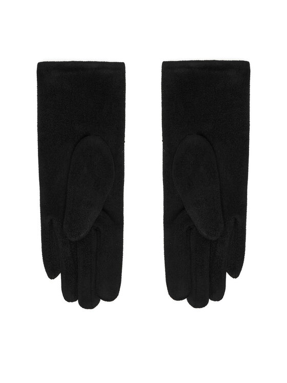 Nine West Ръкавици CEO-NW-W6-001-AW25 Черен цвят на ниска цена