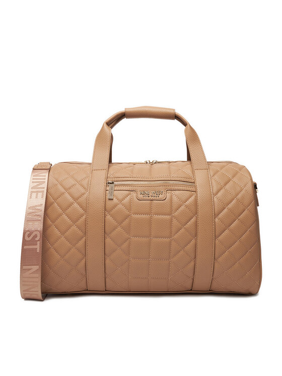 Nine West Чанта за уикенд CEO-ELLIE-H241688 Бежов цвят на ниска цена