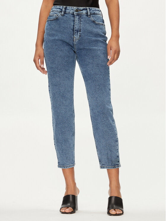 Noisy May Дънки Moni 27029557 Син Slim Fit цвят на ниска цена