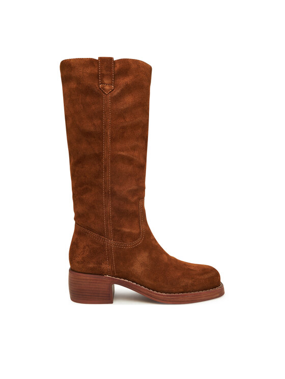 Nokwol Ботуши Fear Кафяв цвят на ниска цена