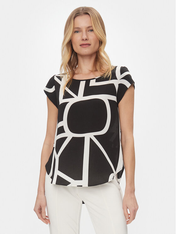 ONLY Блуза Vic 15161116 Черен Regular Fit цвят на ниска цена