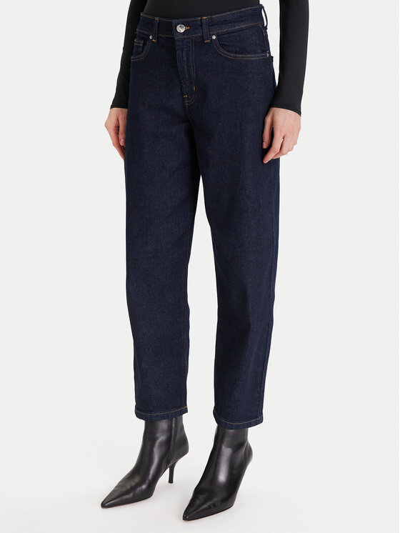 ONLY Дънки Emily 15356761 Тъмносин Mom Fit цвят на ниска цена