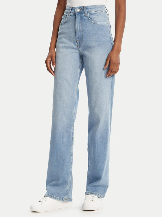 ONLY Дънки Maddie 15339701 Син Wide Leg цвят на ниска цена