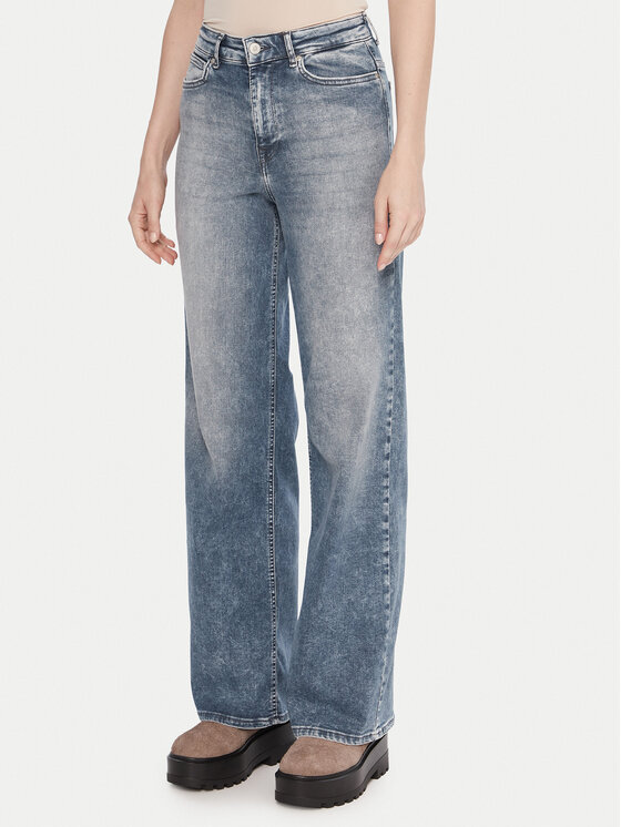 ONLY Дънки Madison 15353692 Син Wide Leg цвят на ниска цена