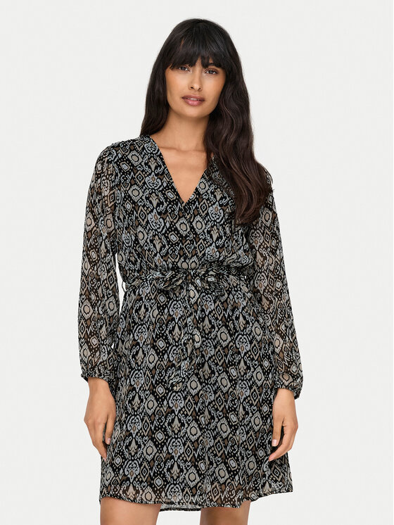 ONLY Ежедневна рокля Cera 15236376 Черен Regular Fit цвят на ниска цена