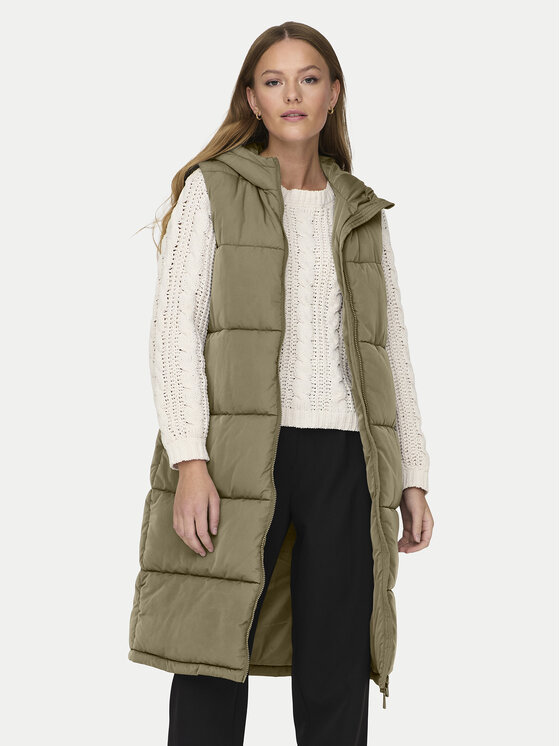 ONLY Жилетка за костюм Alina 15241995 Зелен Regular Fit цвят на ниска цена