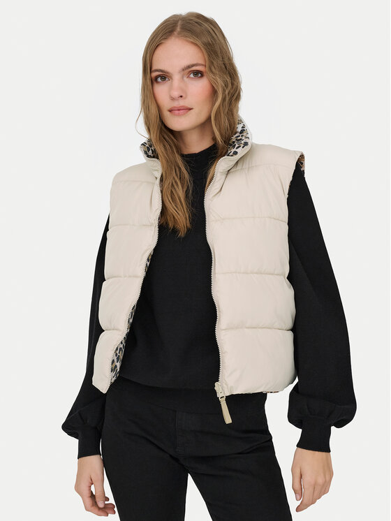ONLY Жилетка за костюм Tammy 15357509 Бежов Regular Fit цвят на ниска цена