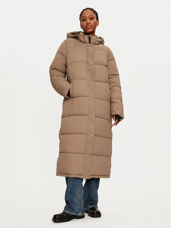 ONLY Зимно яке 15287913 Кафяв Regular Fit цвят на ниска цена