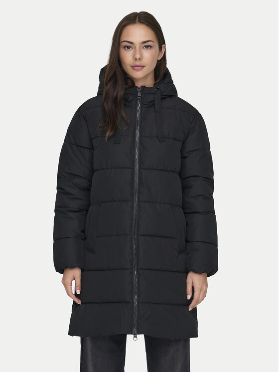 ONLY Зимно яке Clair 15323232 Черен Regular Fit цвят на ниска цена