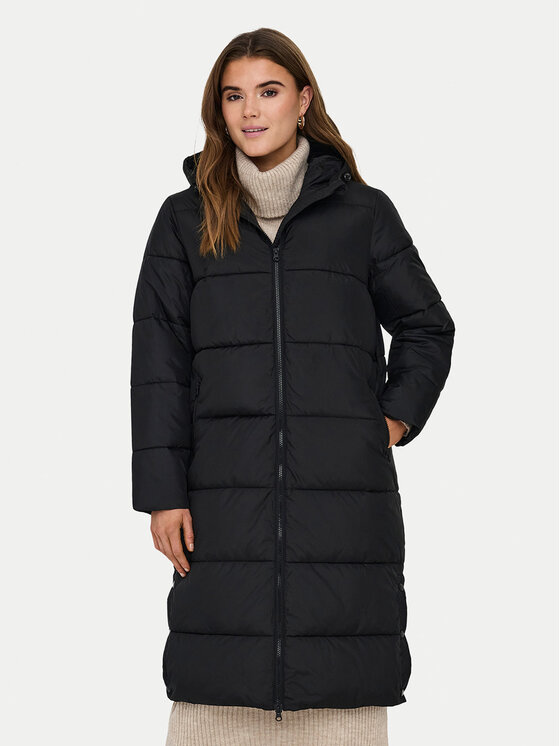 ONLY Зимно яке Montana 15226559 Черен Relaxed Fit цвят на ниска цена