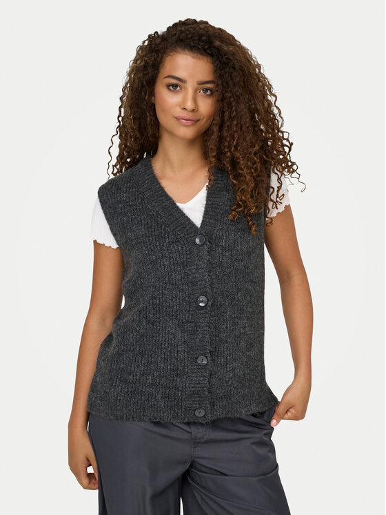 ONLY Кардиган Jane 15354283 Сив Regular Fit цвят на ниска цена