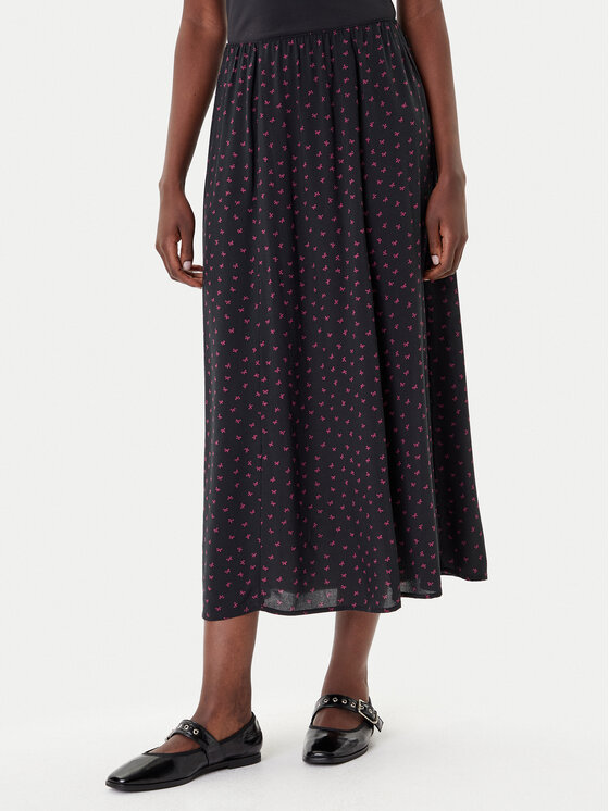 ONLY Макси пола Nova 15357477 Черен Regular Fit цвят на ниска цена