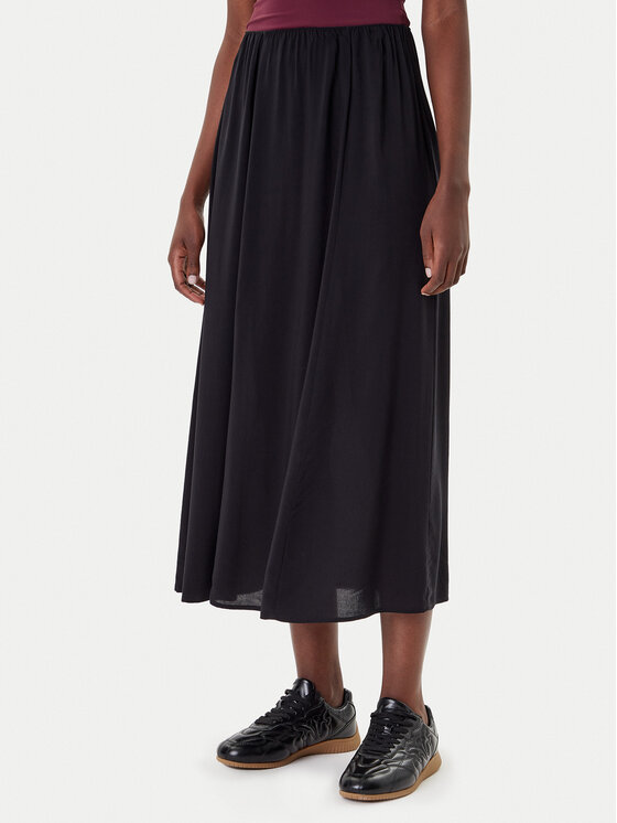 ONLY Макси пола Nova 15357477 Черен Regular Fit цвят на ниска цена