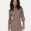 ONLY Плетена рокля Katia 15232502 Кафяв Comfort Fit цвят на ниска цена