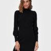 ONLY Плетена рокля Katia 15232502 Черен Comfort Fit цвят на ниска цена