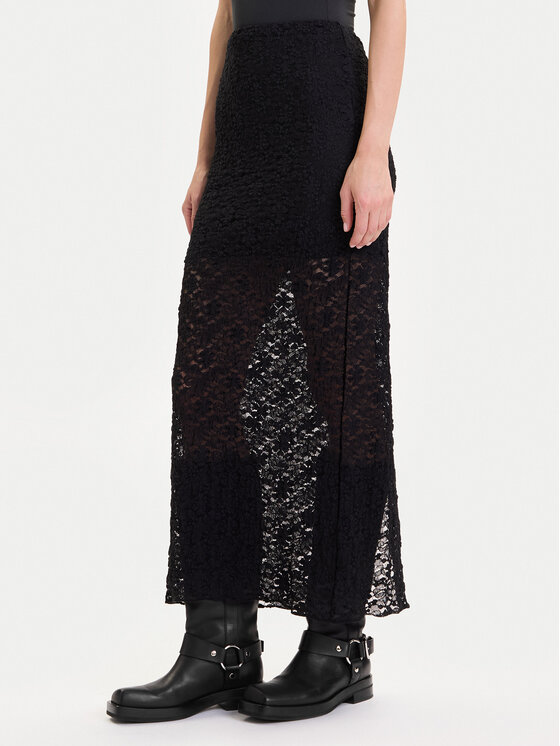 ONLY Пола тип молив Lorenza 15356174 Черен Regular Fit цвят на ниска цена