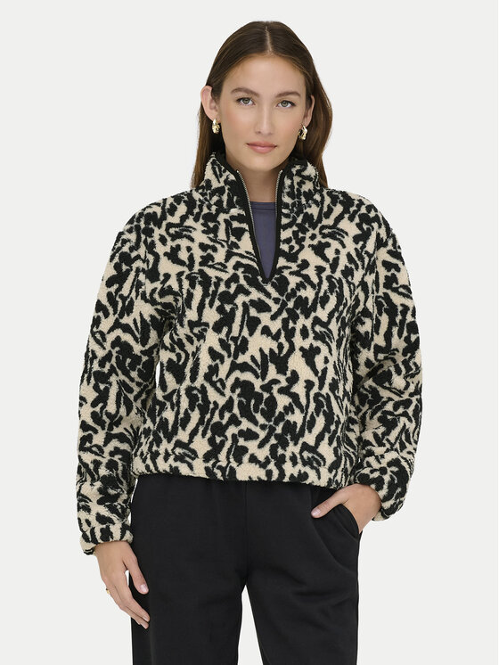 ONLY Полар New Dallas 15311631 Черен Regular Fit цвят на ниска цена