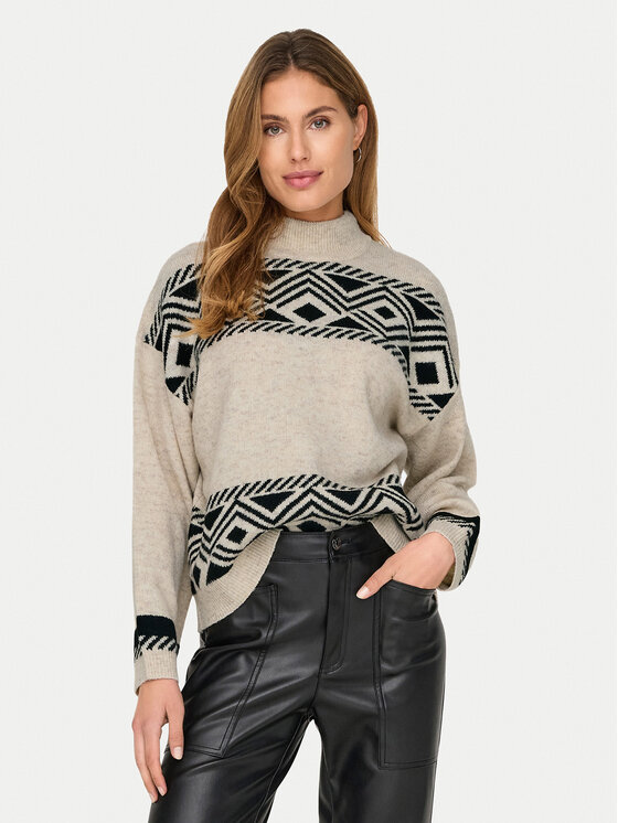 ONLY Поло Victoria 15321179 Бежов Regular Fit цвят на ниска цена