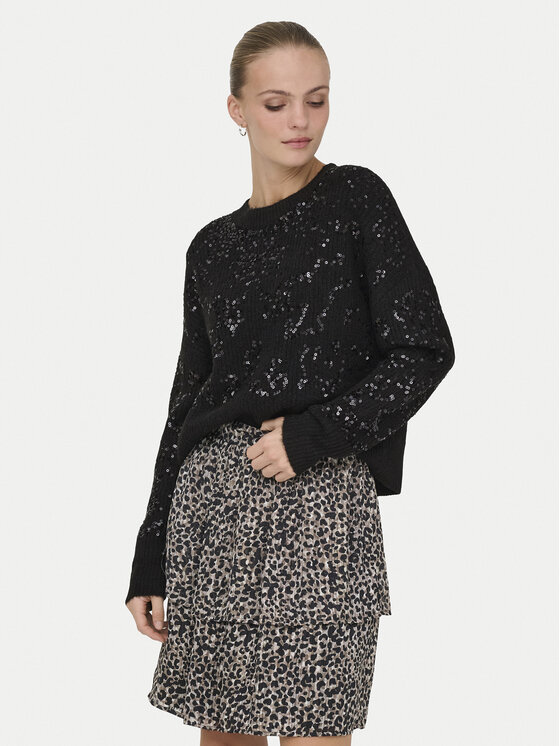 ONLY Пуловер Alta 15353230 Черен Regular Fit цвят на ниска цена