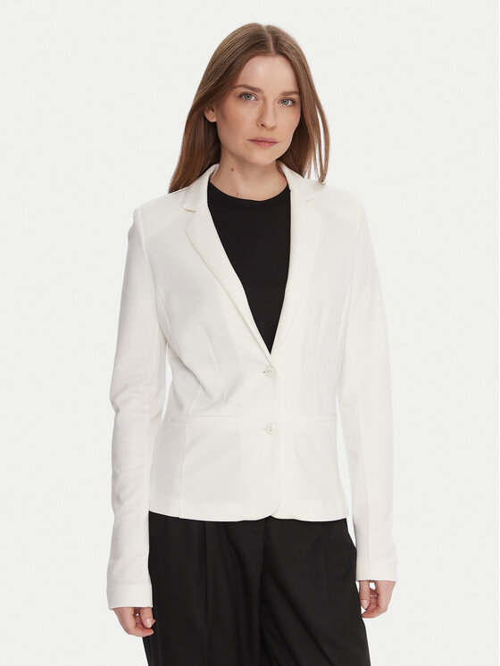 ONLY Сако 15153144 Бял Regular Fit цвят на ниска цена