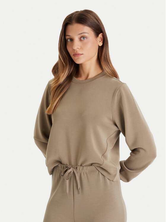 ONLY Суитшърт Maya 15361163 Зелен Regular Fit цвят на ниска цена