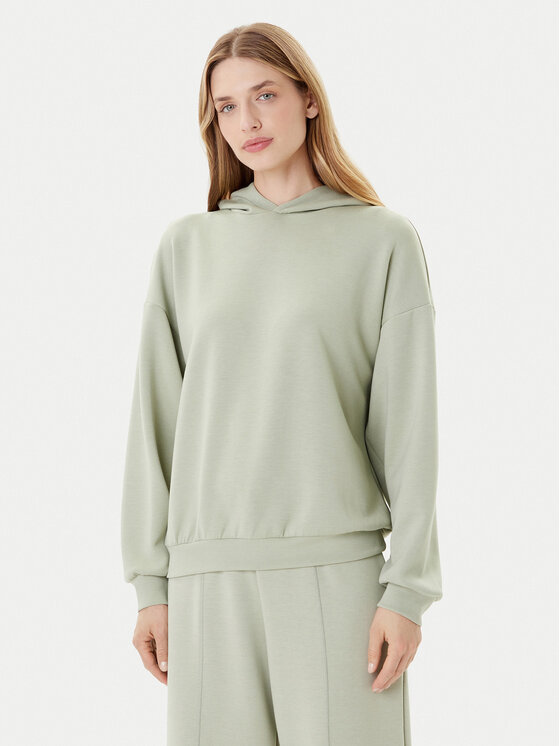 ONLY Суитшърт Scarlet 15355809 Зелен Regular Fit цвят на ниска цена