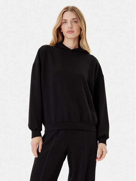 ONLY Суитшърт Scarlet 15355809 Черен Regular Fit цвят на ниска цена