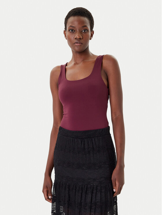 ONLY топ Lea 15278090 Виолетов Regular Fit цвят на ниска цена