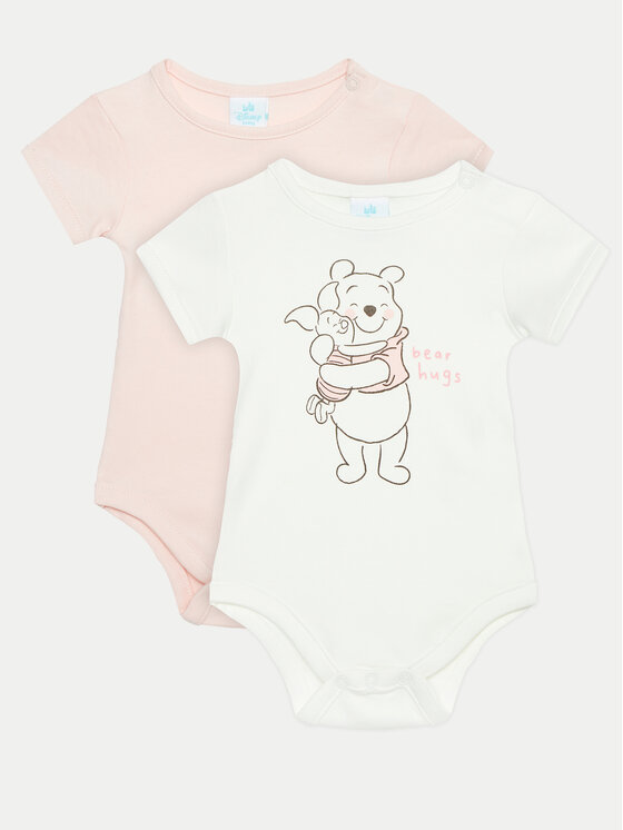 OVS Комплект детски бодита 2135790 Розов цвят на ниска цена